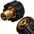 ROSFIX Adapter za cijev za prskanje, M22 x 1,5 na M18, mesing