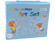 Set za bojanje XXL, 208 kom.