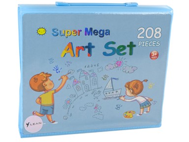 Set za bojanje XXL, 208 kom.