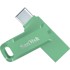 SANDISK USB stick 64GB Ultra Dual Drive Go Type-C 150MB/s zelena