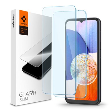 SPIGEN 9H Zaštitno staklo za Samsung Galaxy A14, AGL05971, 2kom