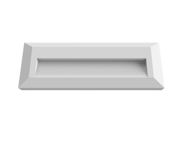 Zidna svjetiljka, bijela, 3W, IP65, neutralno bijela