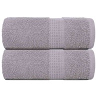 Ručnici za goste Frogn, 2 kom., 30 × 50 cm, 360 g/m², sivi