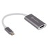 SILVERSTONE USB 3.1 adapter SST-EP07C-E, Type-C na HDMI V2.0b, sivi