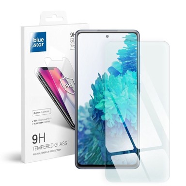 Set maskica za Samsung Galaxy S20 FE, elektro srce + staklo, ružičasto zlato