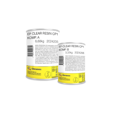 CHROMOS Epoksidna smola EP Clear Resin CP1 set A+B 10 kg