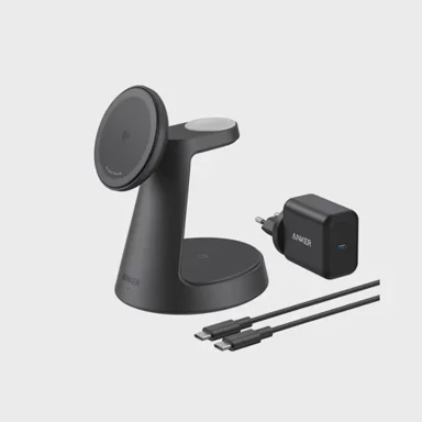 ANKER Bežični stalak za punjene Maggo 3 u 1, crni