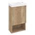 Zidni ormarić bez umivaonika Sapho, 30x53 cm, hrast