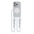 Tech-Protect MagNecklace MagSafe maskica s uzicom za iPhone 16 Pro, siva