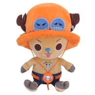 ONE PIECE Plišana igračka Chopper x Ace, 20 cm, višebojna
