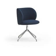 TEULAT Tamno plava blagovaonska stolica Mogi