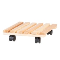 ESSCHERT DESIGN Drveni mobilni stalak za tegle za bilje (visina 8 cm), drvo, prirodna, Indoor & Outdoor