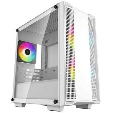 DEEPCOOL Kućište CC360, micro tower, Micro-ATX, bijela