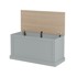 STØRAA Siva škrinja 90x45 cm Binz