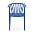 BONAMI ESSENTIALS Plava plastična vrtna stolica Capri