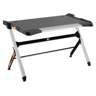 NANORS Gaming stol RS150, veliki, RGB LED, crni, nosivost 50kg, visina 780mm