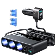 JOYROOM Brzi punjač za mobitel za auto JR-CL06, multi-port,154 W, QC3.0