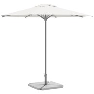 Utezi za suncobran, granitni, trokutasti, 14 kg, sivi, 4 komada