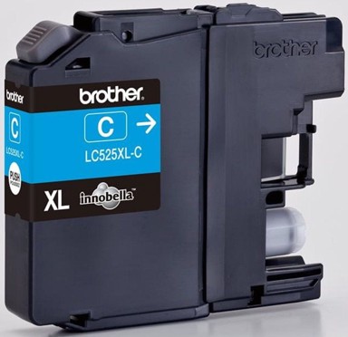 BROTHER Tinta za printer LC525XLC, cyan, 1300 stranica