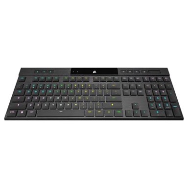 CORSAIR Tipkovnica K100 RGB AIR, bežična, crna