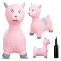 Alpaka za skakanje, 55cm, roza