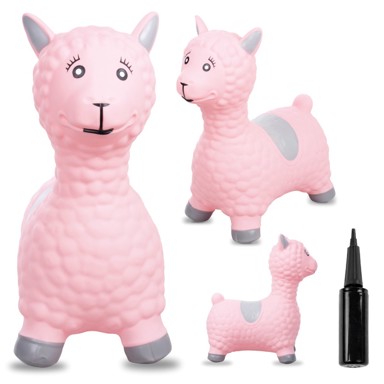 Alpaka za skakanje, 55cm, roza