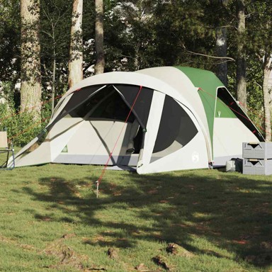 Obiteljski šator tunelski, zelena, 564 x 240 x 205 cm, 6 osoba