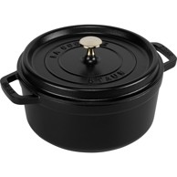 STAUB Lonac La Cocotte 20cm, crni, lijevano željezo