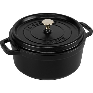 STAUB Lonac La Cocotte 20cm, crni, lijevano željezo