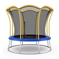 Trampolin 244 cm u obliku cvijeta, žuti