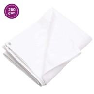 Cerada 260 g/m² HDPE 6 x 10 m, bijela