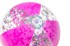 BESTWAY Lopta za plažu s glitter efektom, ružičasta, 41 cm