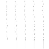Potporanj za biljke, spiralni, pocinčani čelik, 110 cm, 5 kom