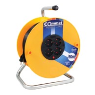 COMMEL Produžni kabel s motalicom 50m