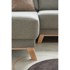 BONAMI SELECTION Svijetlo siva kutna garnitura s promjenjivim kutom Pop, 227x165x98 cm