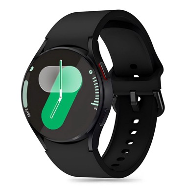 TECH-PROTECT Remen Silicone za Samsung Galaxy Watch 4/5/5 Pro/6/7/FE, crni