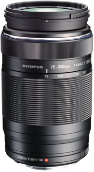 OLYMPUS Objektiv M Zuiko Digital ED 75-300mm 1:4.8-6.7 II, crni