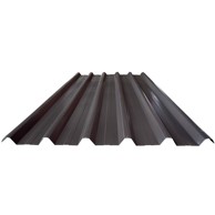 PCB Limena trapezna ploča T-40/194 RAL 8019, 200 x 104 cm / 2,08 m2, smeđa