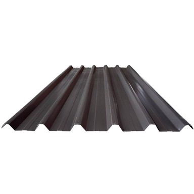 PCB Limena trapezna ploča T-40/194 RAL 8019, 200 x 104 cm / 2,08 m2, smeđa