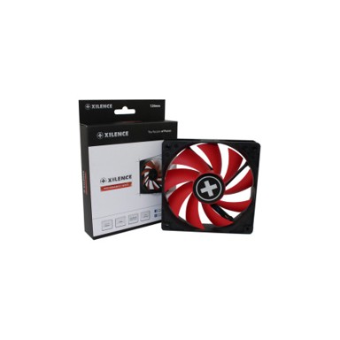 XILENCE Računalni ventilator, 120mm, PWM, crno/crveni