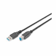 DIGITUS USB 3.0 A-B kabel 1,8 m, crni