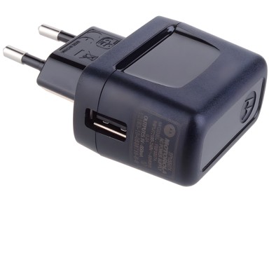 Punjač adapter motorola USB, crni KP21173