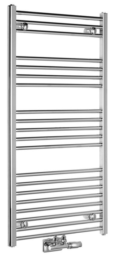 AQUALINE Radijator ALYA, 600 x 1188 mm, kromirani, središnji priključak
