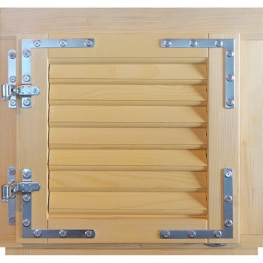 OPTIMUM Prozor drveni 56 Izo 60*60 D + žaluzina Low.e 56 ARX