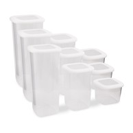 HERMIA Posude za namirnice u setu 9 kom za čuvanje hrane 