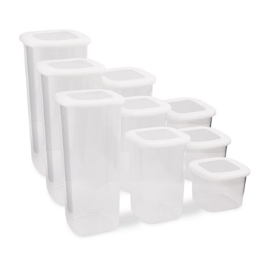 HERMIA Posude za namirnice u setu 9 kom za čuvanje hrane