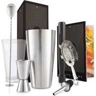 VONSHEF Set za koktele Boston, 8 dijela, 550 ml, inox srebrna