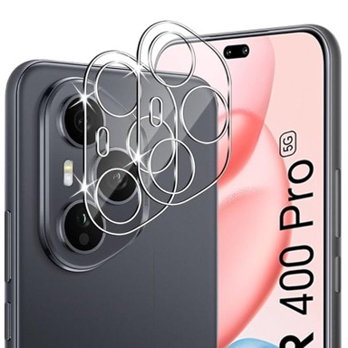 OVERBOARD 2x zaštitna folija za kameru od kaljenog stakla za Honor 400 Pro 5G, prozirna
