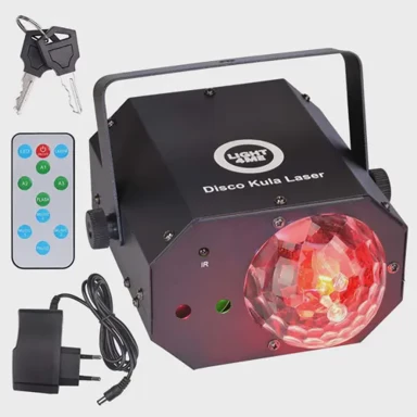 LIGHT4ME Svjetlosni efekt, Disco sphere laser, višestruki, led