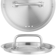 HENDI Poklopac za kuhinjski lonac od čelika, promjer 160 mm, kuhinjski pribor
